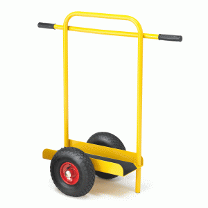 Prepravný vozík na doskový materiál, nosnosť 200 kg, 500x380x900 mm