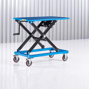 Manuálny zdvihací stôl, nosnosť 300 kg, výška 440-1000 mm