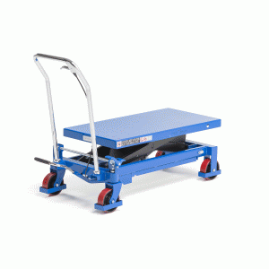 Hydraulický zdvihací stôl, nosnosť 750 kg, výška 420-900 mm