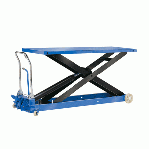 Hydraulický zdvihací stôl, nosnosť 1000 kg, výška 380-1400 mm